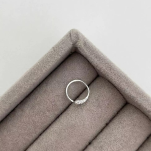 Piercing Argola com Zircônias